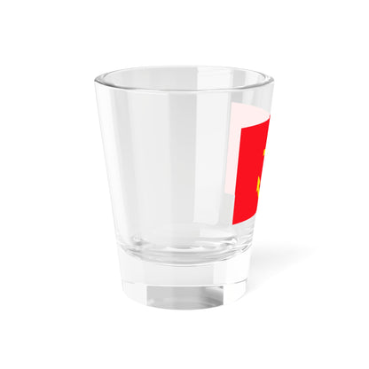 Former flag of Narvik Nordland Norway - Shot Glass 1.5oz