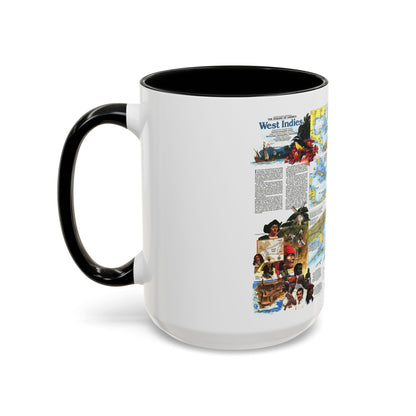 West Indies 2 (1987) (Map) Accent Coffee Mug