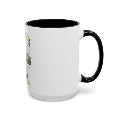USA - Alaska, Beauty and Beasts (1975) (Map) Accent Coffee Mug
