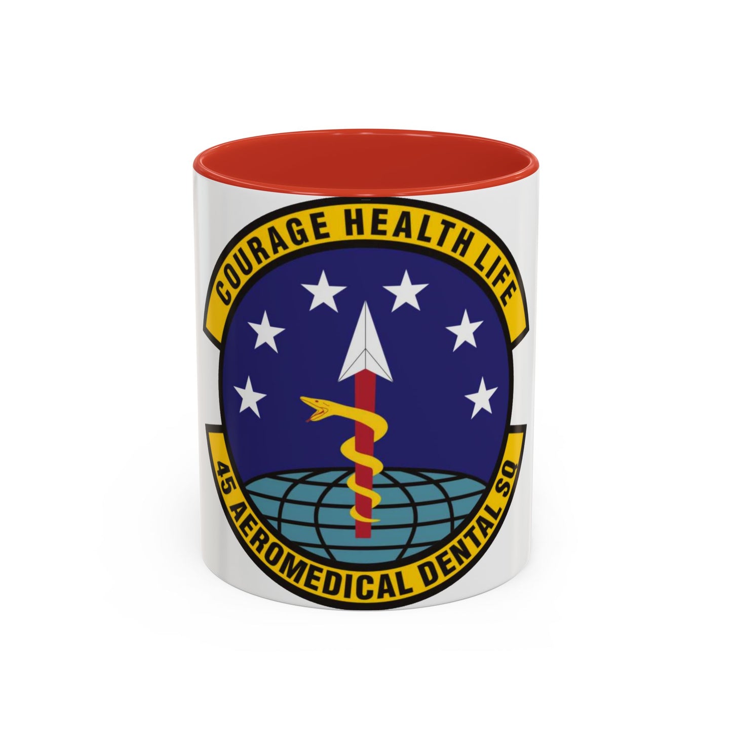 45th Aeromedical Dental Squadron (U.S. Air Force) Accent Coffee Mug