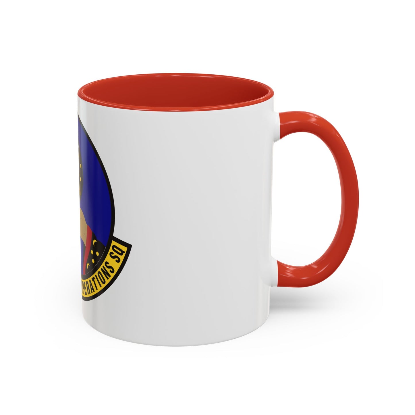 92 Maintenance Operations Squadron AMC (U.S. Air Force) Accent Coffee Mug