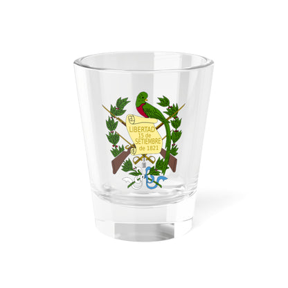 Coat of arms of Guatemala 1871-1968 (Guatemala) (Coat of Arms) Shot Glass 1.5oz