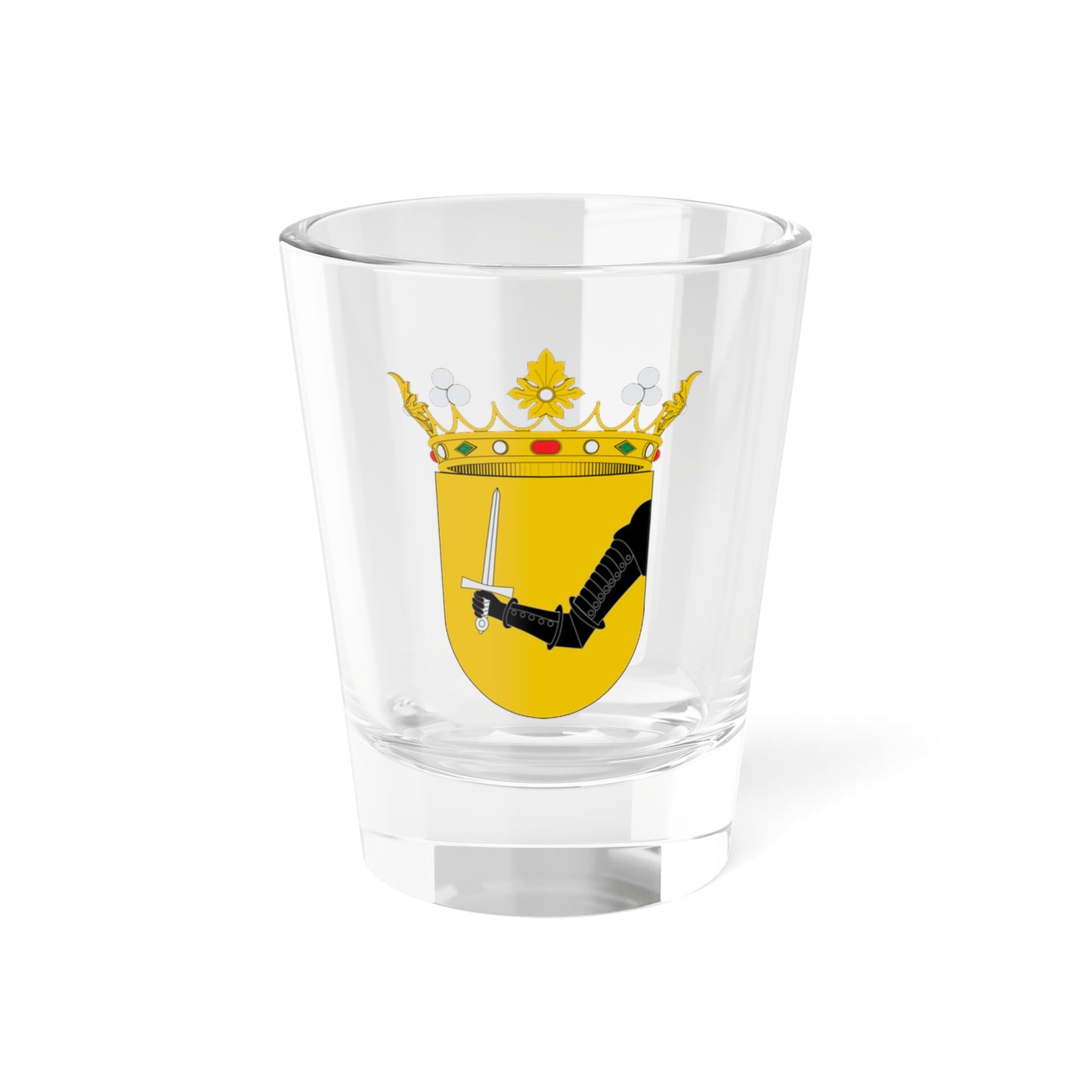 Escudo del Marquesado de la Romana (Spain) (Coat of Arms) Shot Glass 1.5oz