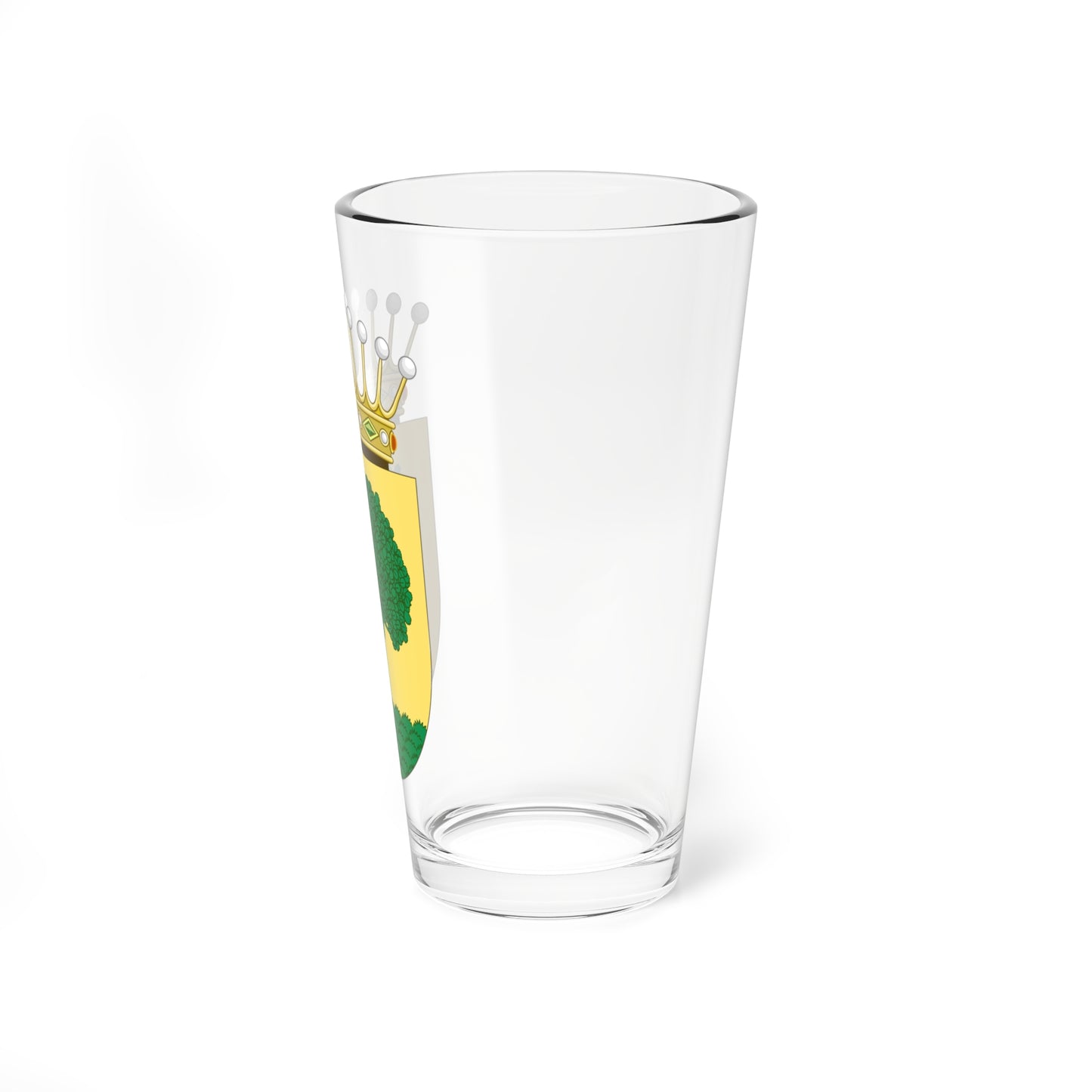 Escudo del Condado de Príes (Spain) (Coat of Arms) Pint Glass 16oz