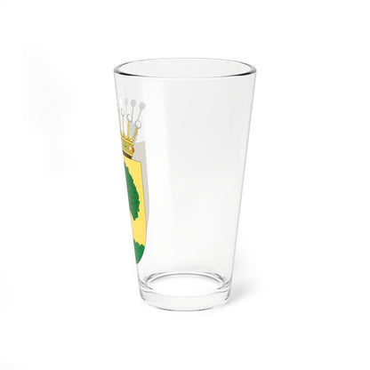Escudo del Condado de Príes (Spain) (Coat of Arms) Pint Glass 16oz