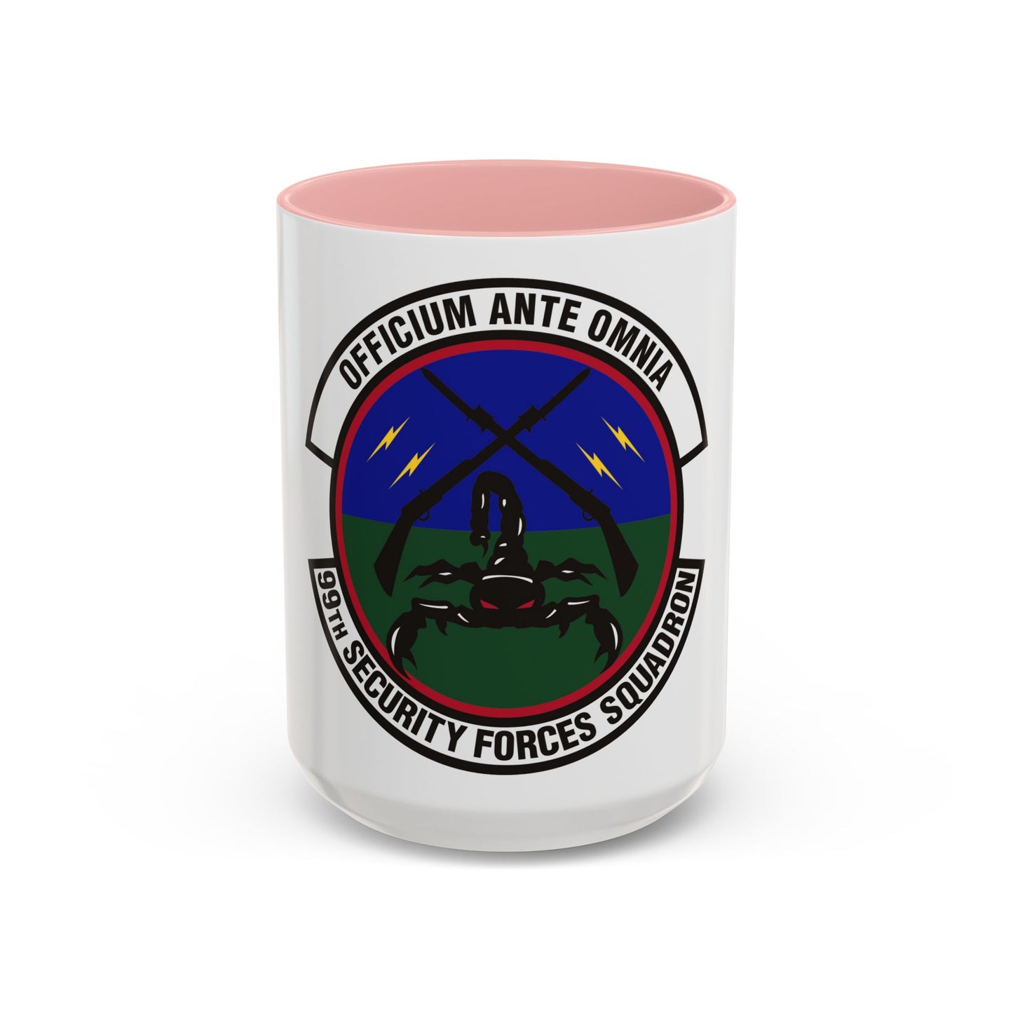 99th Security Forces Squadron (U.S. Air Force) Accent Coffee Mug