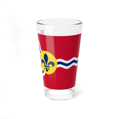Flag of St. Louis Missouri (United States) Pint Glass 16oz