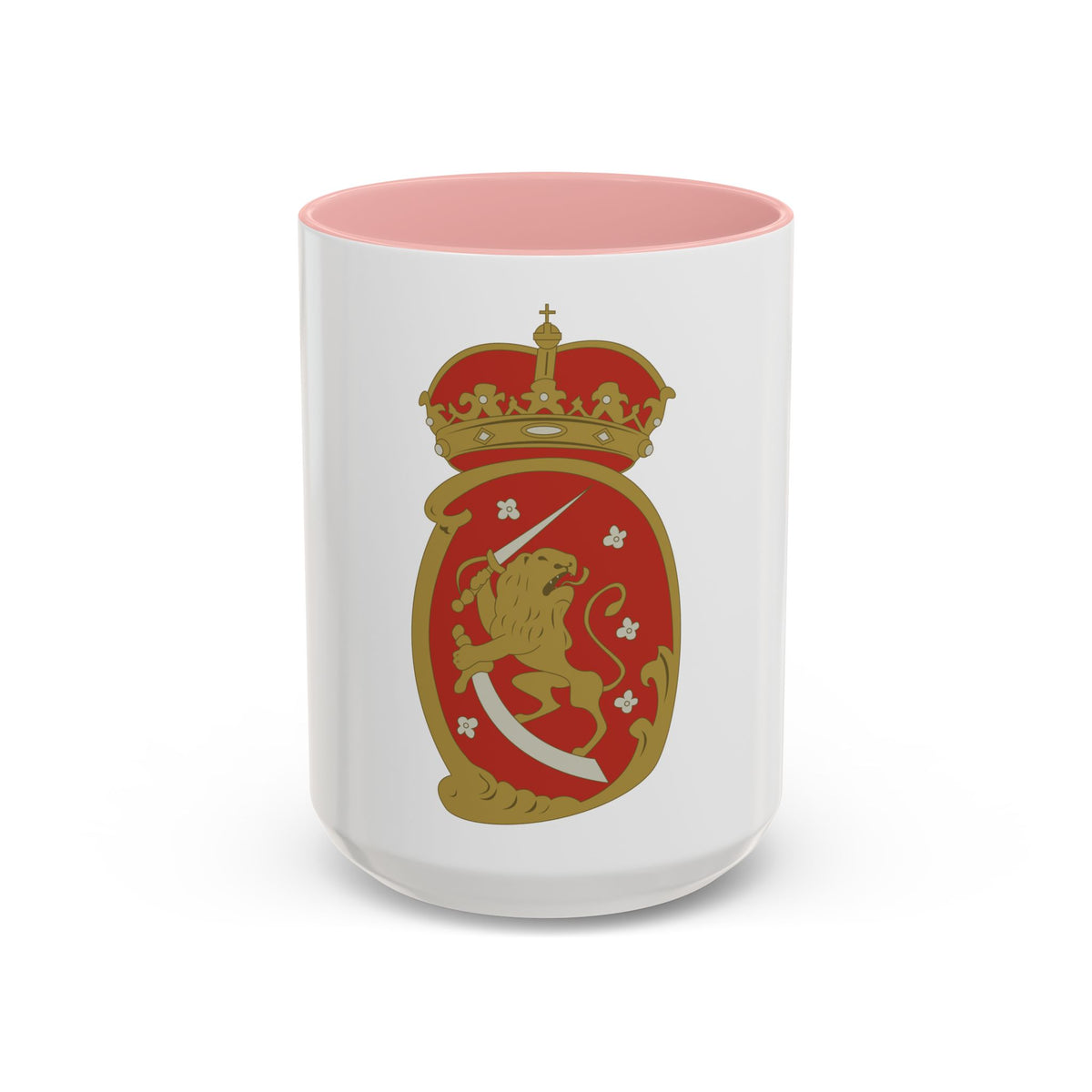 Coat of arms of Swedish Finland - Accent Coffee Mug