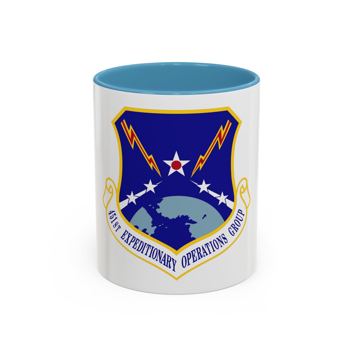 451st Expeditionary Operations Group (U.S. Air Force) Accent Coffee Mug