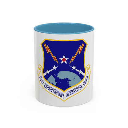 451st Expeditionary Operations Group (U.S. Air Force) Accent Coffee Mug
