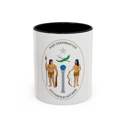 Obverse of the Coat of Arms of Chile (1812-1814) - Accent Coffee Mug