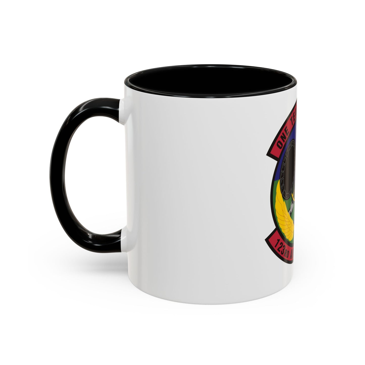 123d Air Control Squadron (U.S. Air Force) Accent Coffee Mug