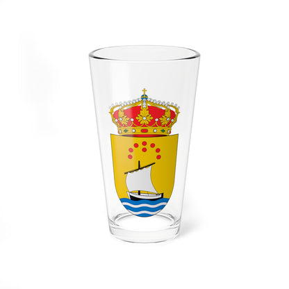 Escudo de Fene (Spain) (Coat of Arms) Pint Glass 16oz