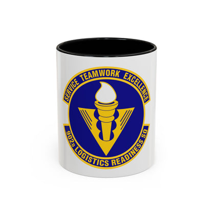902d Logistics Readiness Squadron (U.S. Air Force) Accent Coffee Mug