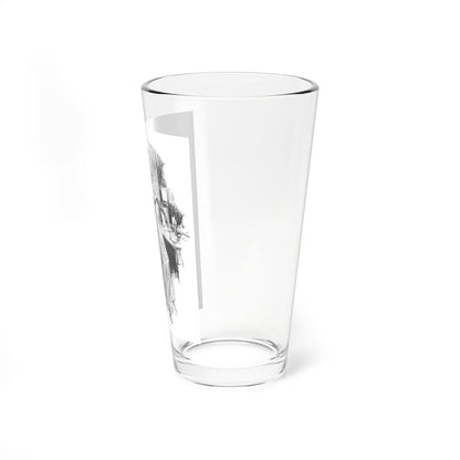 Illustration by Charles D. Mitchell, 1936 (1) - Pint Glass 16oz