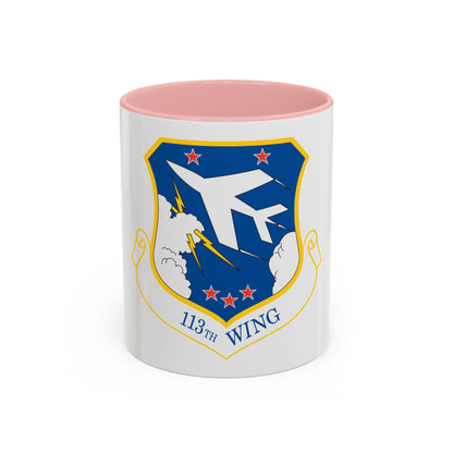 113th Wing (U.S. Air Force) Accent Coffee Mug