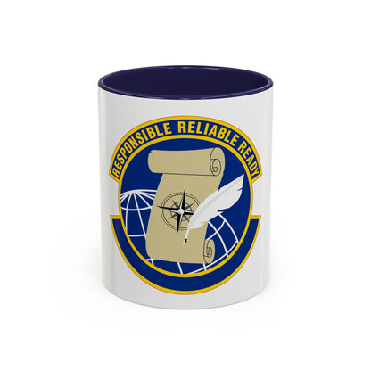 764 Enterprise Sourcing Squadron AFMC (U.S. Air Force) Accent Coffee Mug