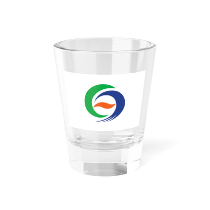 Flag of Hokuei Tottori (Japan) Shot Glass 1.5oz