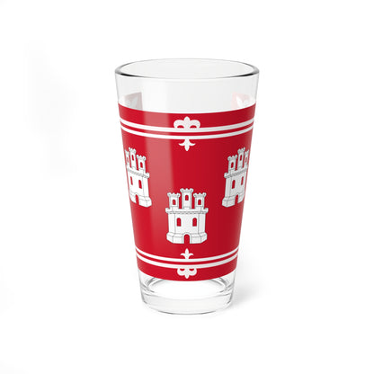 City Flag of Aberdeen (Scotland) Pint Glass 16oz