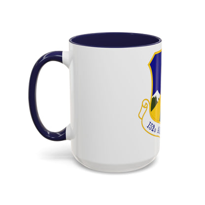 152d Airlift Wing (U.S. Air Force) Accent Coffee Mug