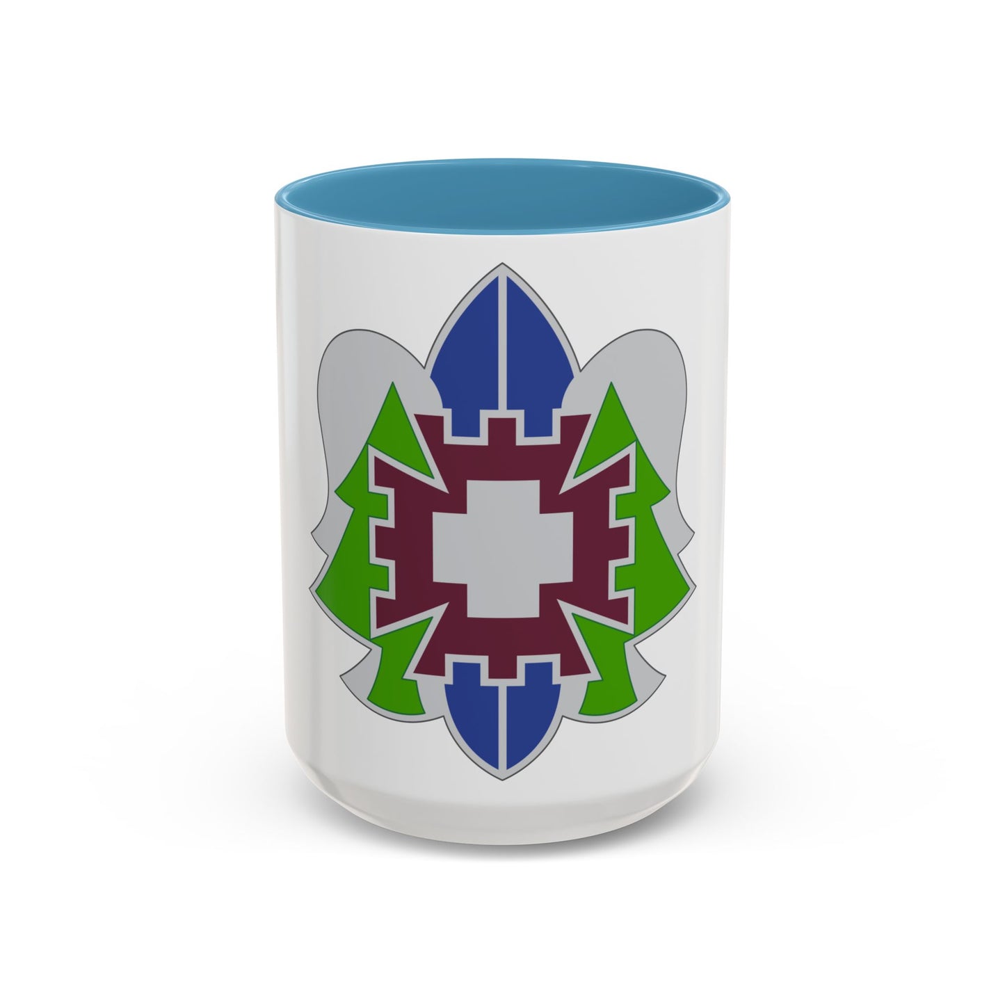 332 Medical Brigade 2 (U.S. Army) Accent Coffee Mug