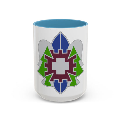 332 Medical Brigade 2 (U.S. Army) Accent Coffee Mug