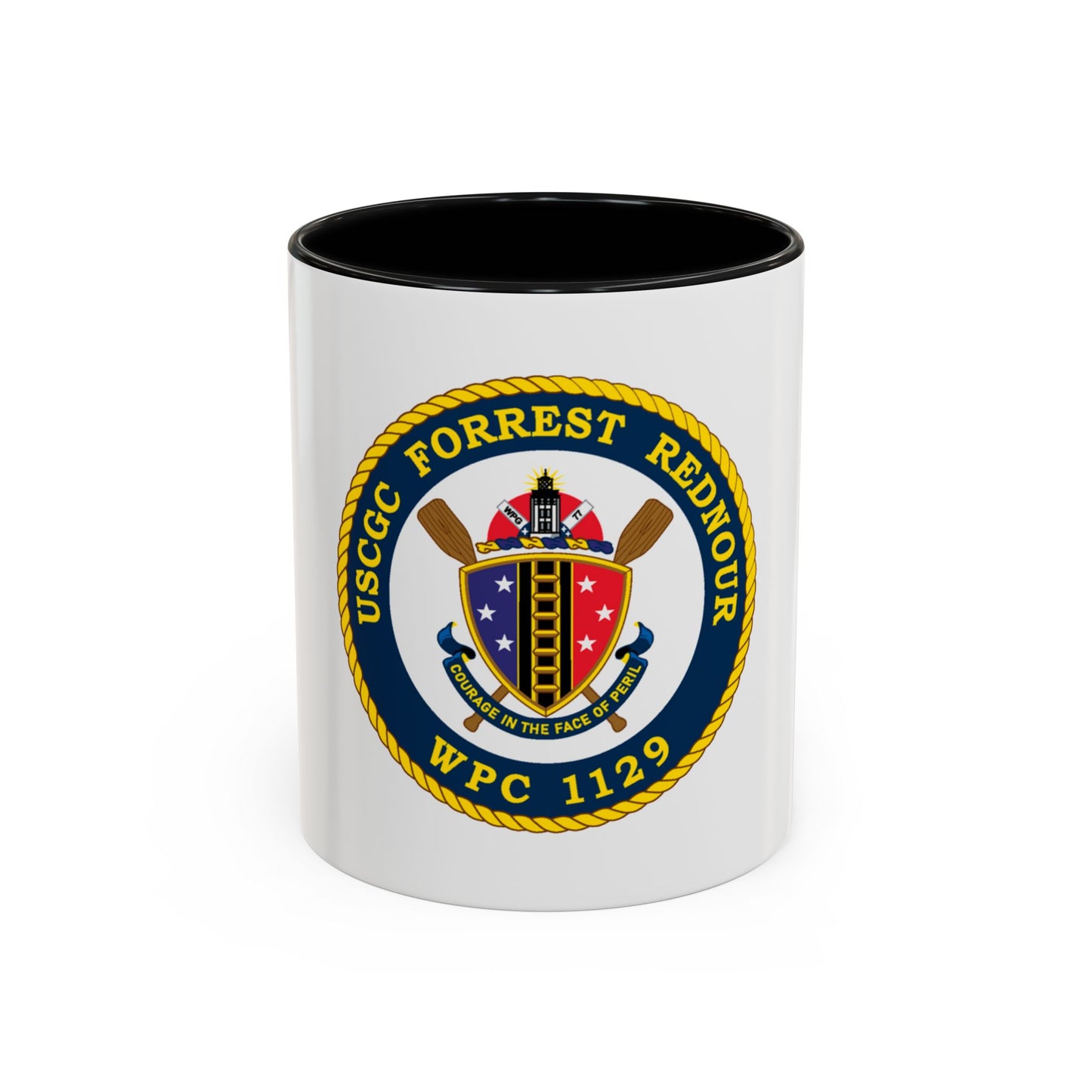 USCGC Forrest Rednour WPC 1129 (U.S. Coast Guard) Accent Coffee Mug