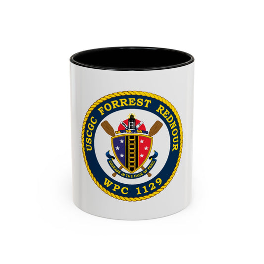 USCGC Forrest Rednour WPC 1129 (U.S. Coast Guard) Accent Coffee Mug