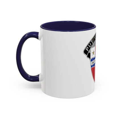 1st Engineer Brigade (U.S. Army) Accent Coffee Mug