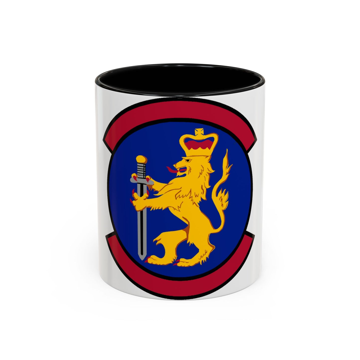 100 Security Forces Squadron USAFE (U.S. Air Force) Accent Coffee Mug