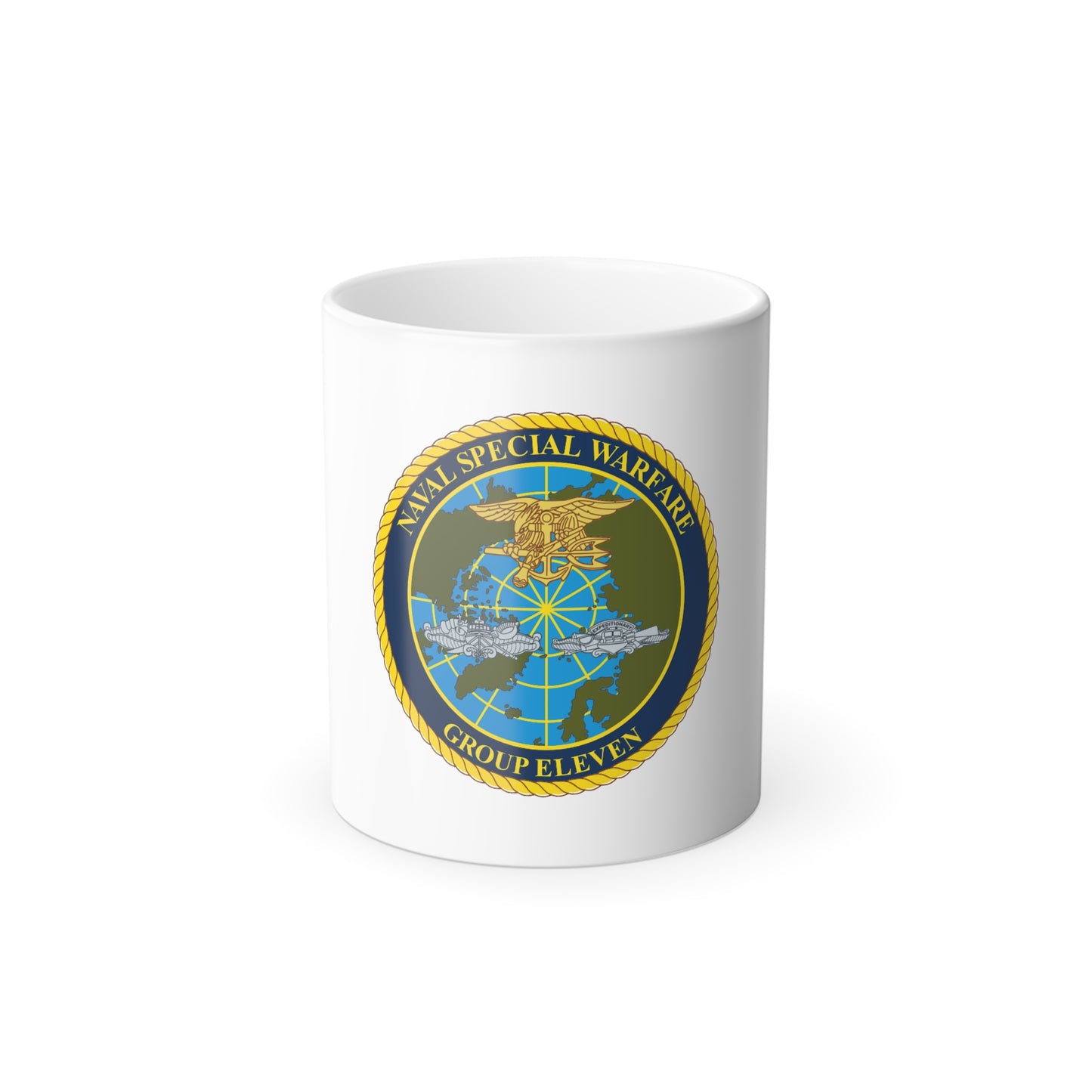 Naval Special Warfare Group 11 (U.S. Navy) Color Changing Mug 11oz