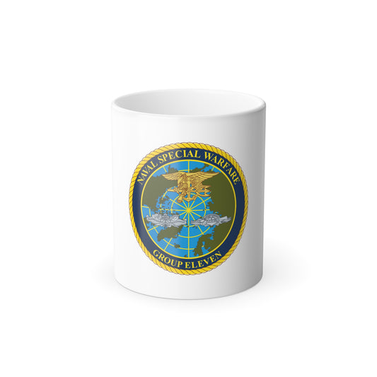 Naval Special Warfare Group 11 (U.S. Navy) Color Changing Mug 11oz