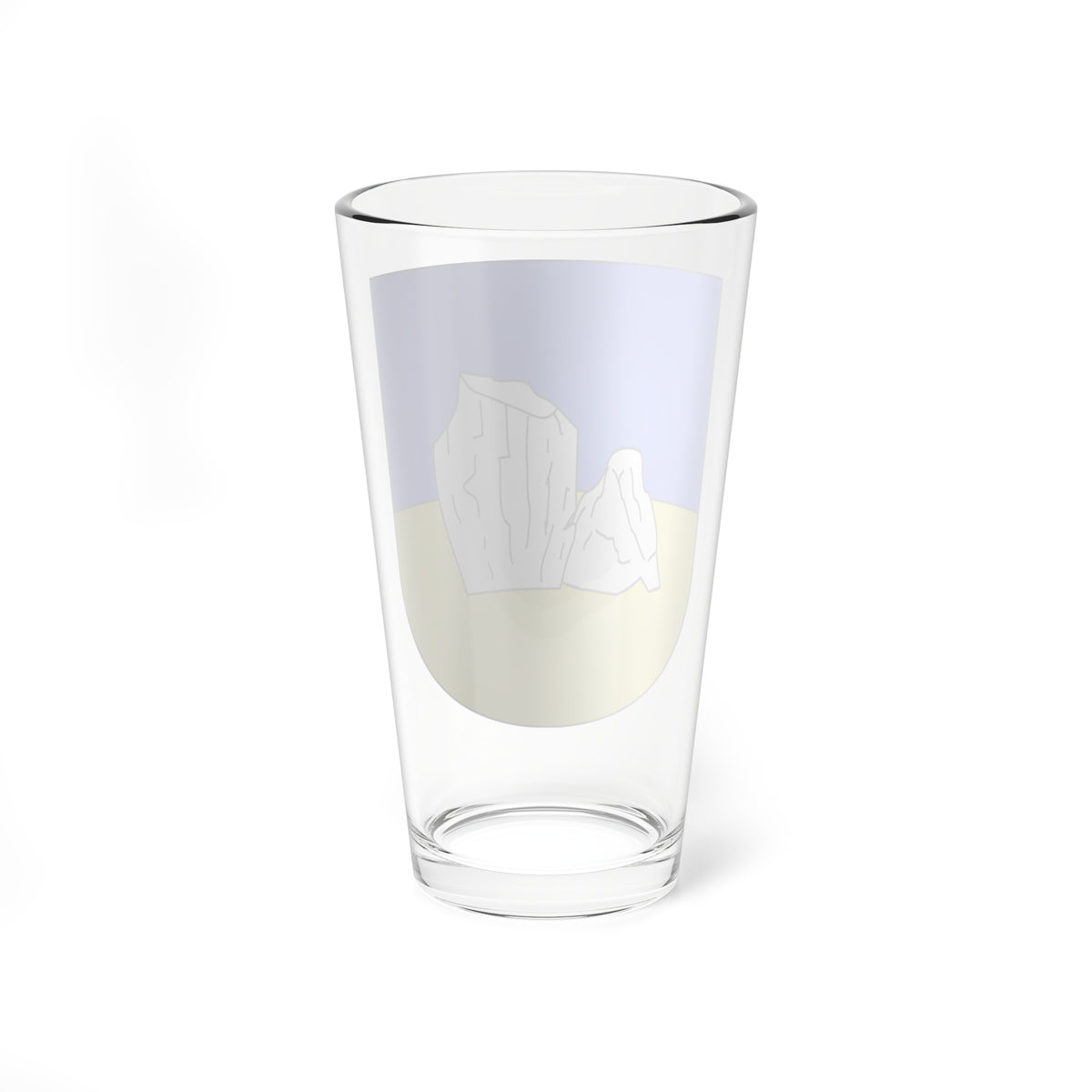 Pierrafortscha-coat of arms (Switzerland) (Coat of Arms) Pint Glass 16oz
