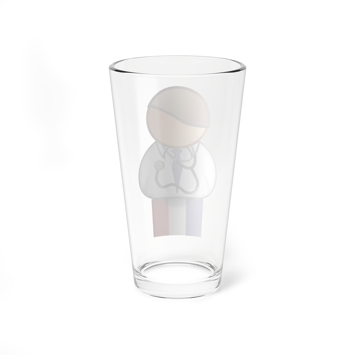 FR-Medical-Bio-Stub (France) Pint Glass 16oz
