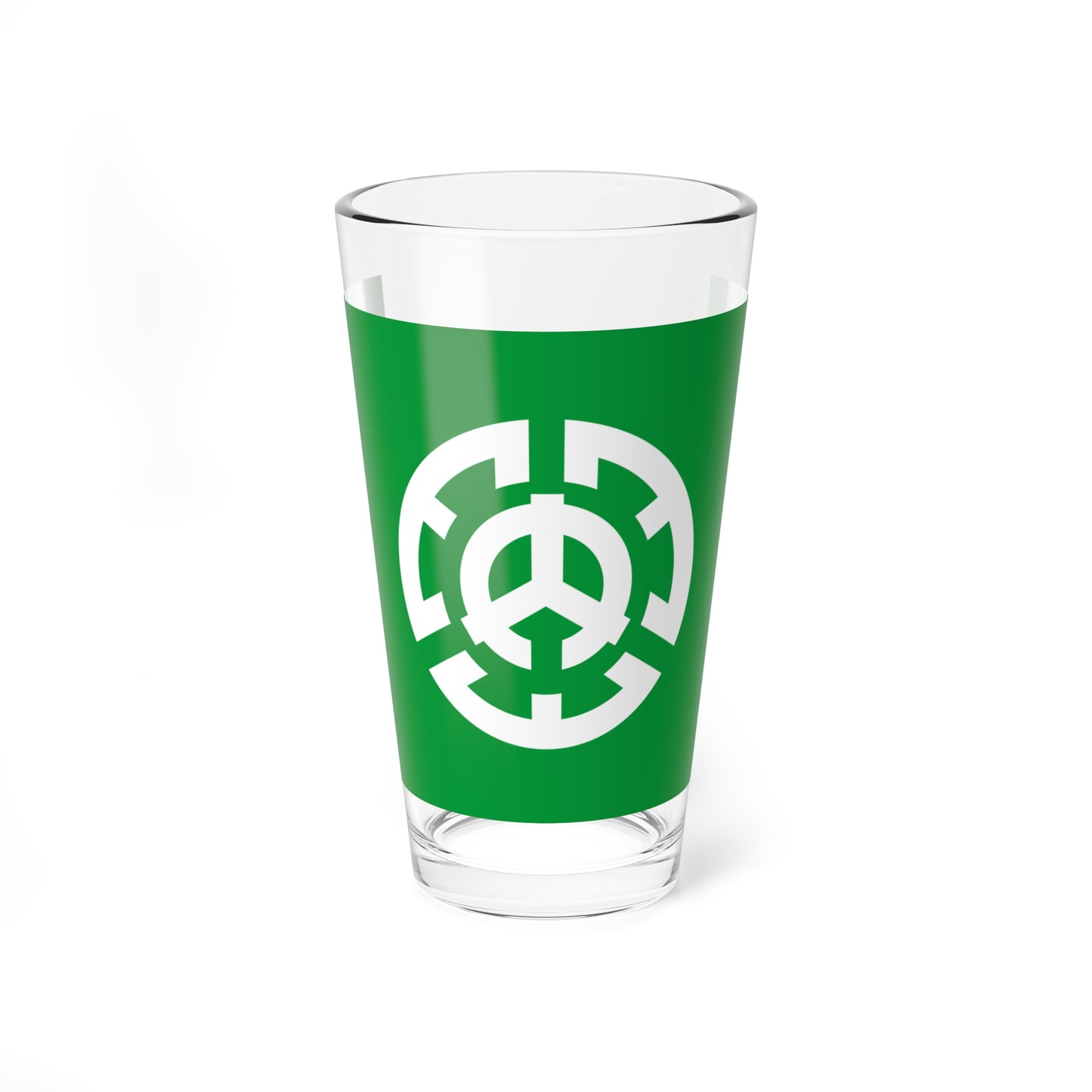 Flag of Yamanouchi Nagano (Japan) Pint Glass 16oz