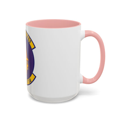96th Airlift Squadron (U.S. Air Force) Accent Coffee Mug