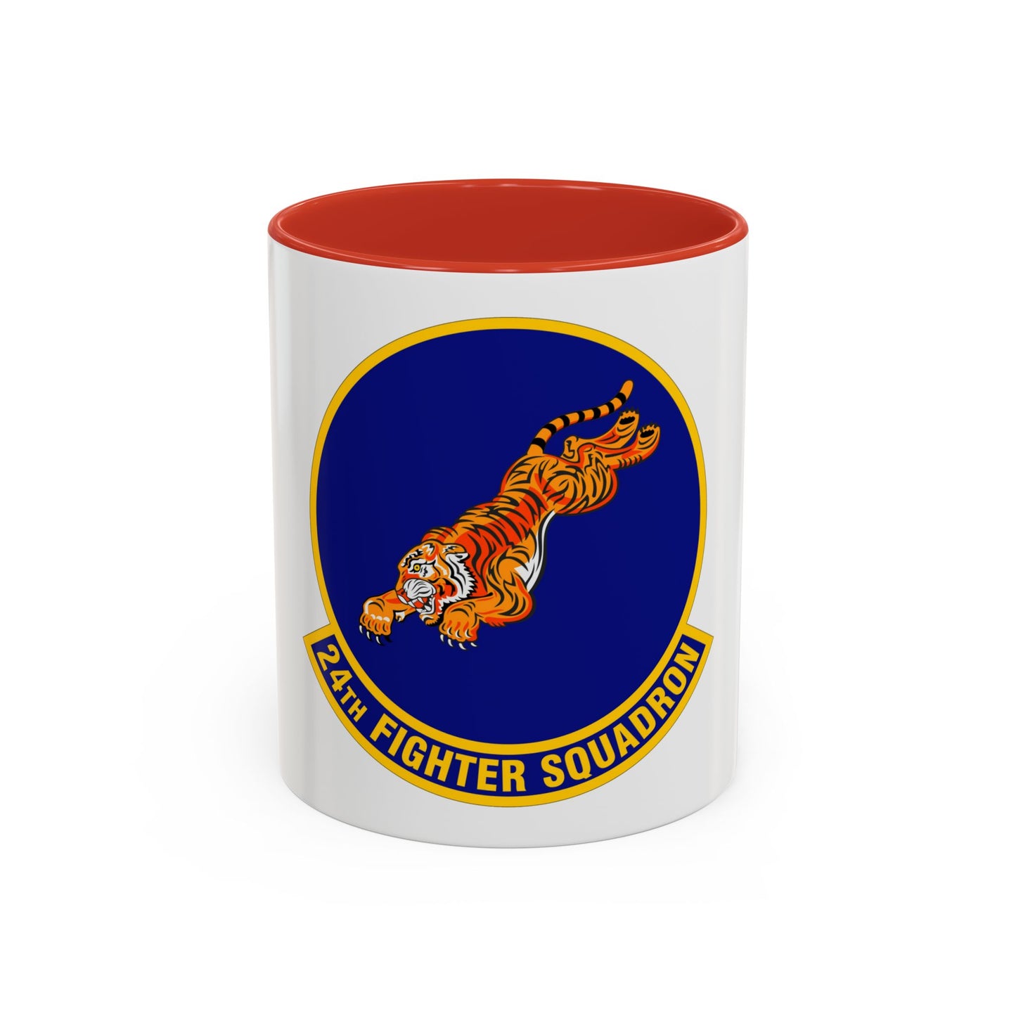 24 Fighter Squadron ACC (U.S. Air Force) Accent Coffee Mug