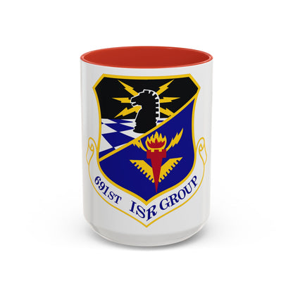 691 Intelligence Surveillance and Reconnaissance Group ACC (U.S. Air Force) Accent Coffee Mug