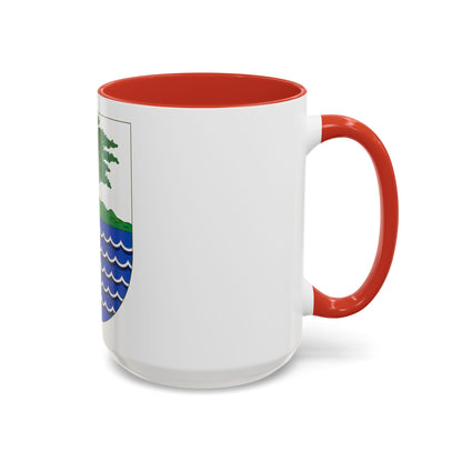 Coat of Arms of the Portuguese and Spanish Guinea - Accent Coffee Mug
