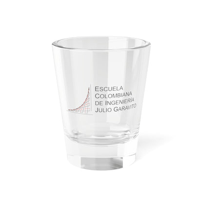 Logo de la Escuela Colombiana de Ingeniería (Colombia) (Coat of Arms) Shot Glass 1.5oz