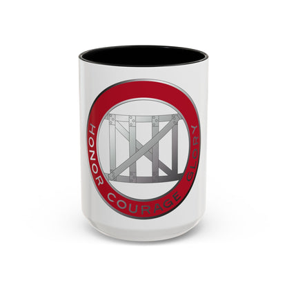 18 Engineer Battalion (U.S. Army) Accent Coffee Mug