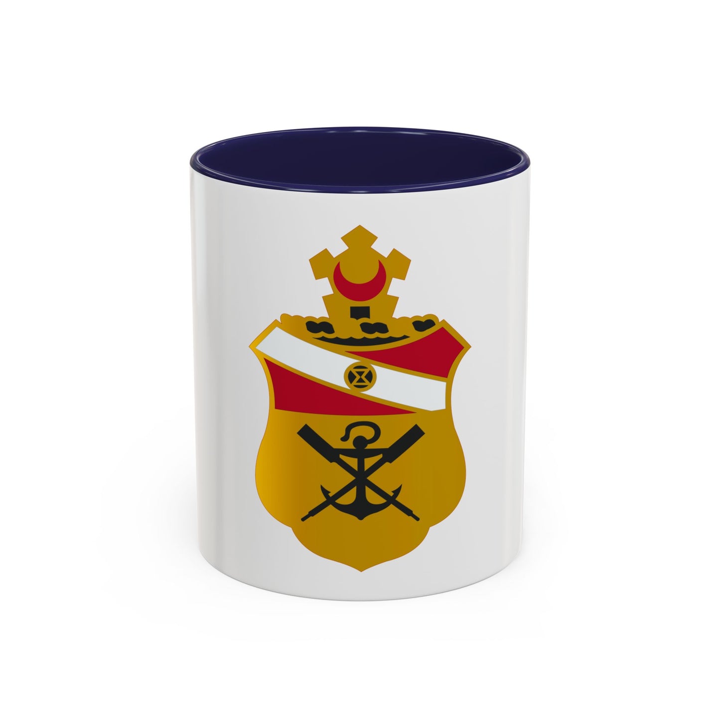 21 Engineer Battalion (U.S. Army) Accent Coffee Mug
