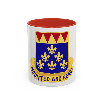 146 Cavalry Regiment (U.S. Army) Accent Coffee Mug