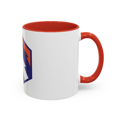 6 Signal Command (U.S. Army) Accent Coffee Mug