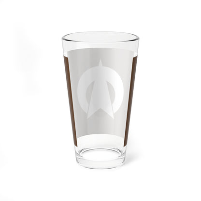 Flag of Omachi Nagano (Japan) Pint Glass 16oz