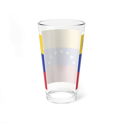 State flag of Venezuela 1954-2006 (Venezuela) Pint Glass 16oz