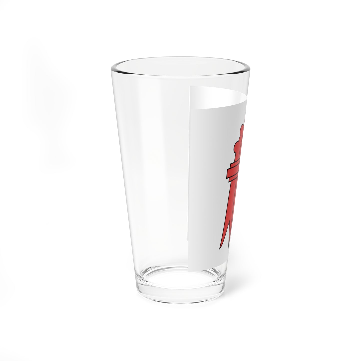 Flag of Canton of Basel Land (Switzerland) Pint Glass 16oz