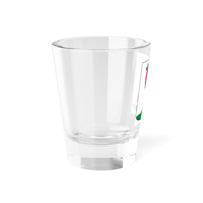 Falkenberg kommunvapen - Riksarkivet Sverige-vector (Sweden) (Coat of Arms) Shot Glass 1.5oz