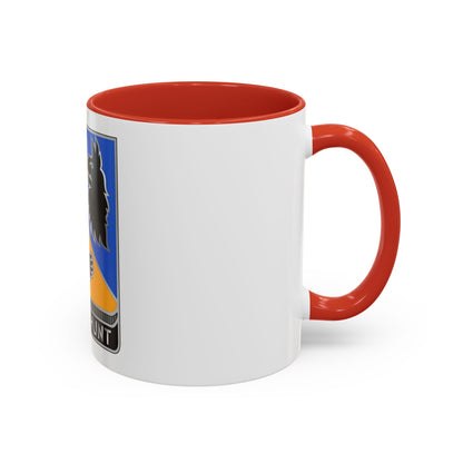 71st Expeditionary Military Intelligence Brigade 2 (U.S. Army) Accent Coffee Mug