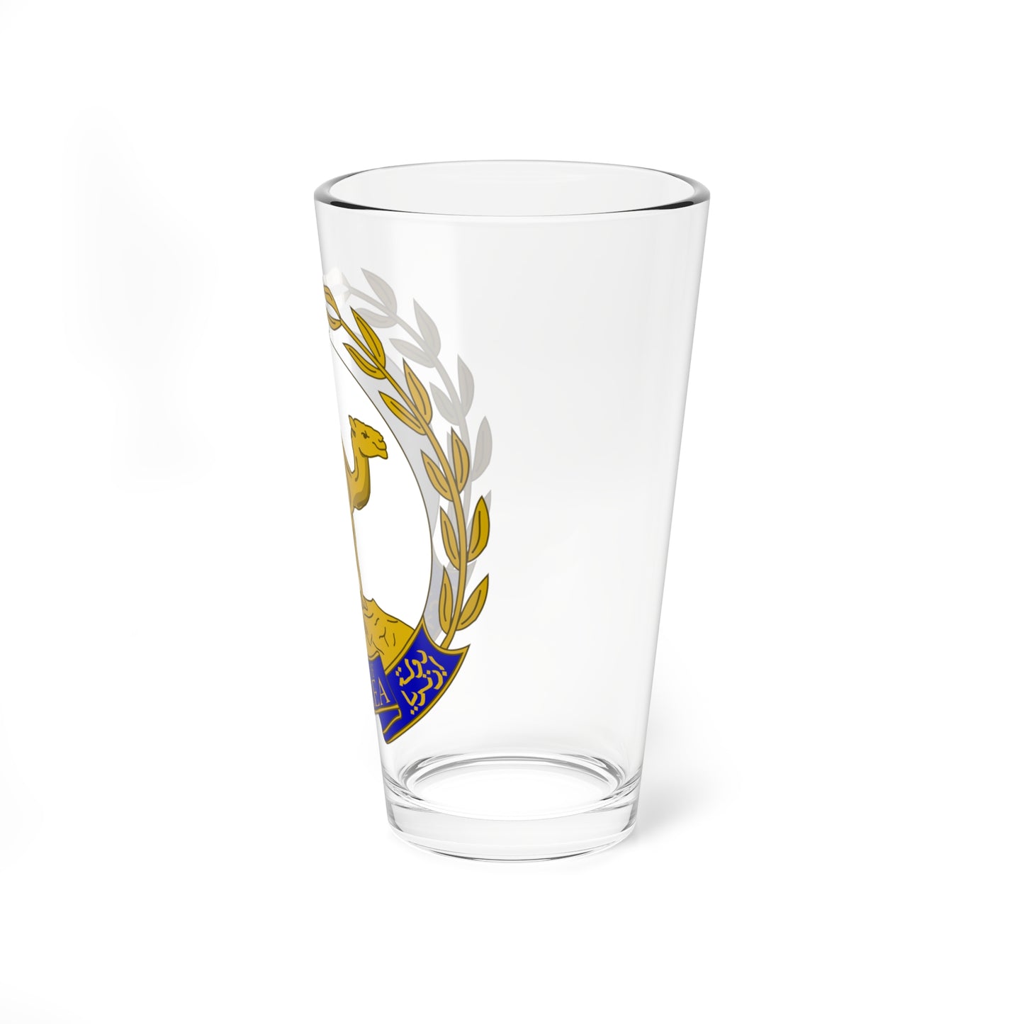 Emblem of Eritrea or argent azur (Spain) (Coat of Arms) Pint Glass 16oz